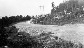 Road built past the Montreal River camp