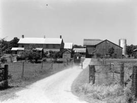 Home and road behind Blair, Ontario. August 1947.