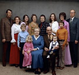 Russel Shantz's family from Waterloo, Ontario.