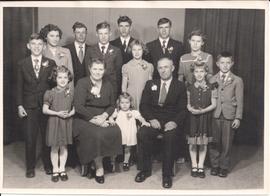 Maria Peters (Penner) and Cornelius Franz Peters family picture