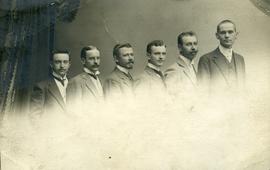 Group photograph of young men