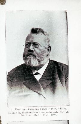 Kornelius Unruh (1849-1910), preacher and teacher