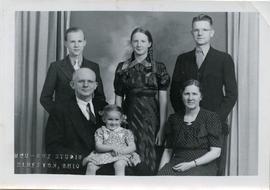 John Thiessen and family, missionaries to India