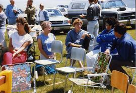 Picnicking at N.M. fortieth anniversary