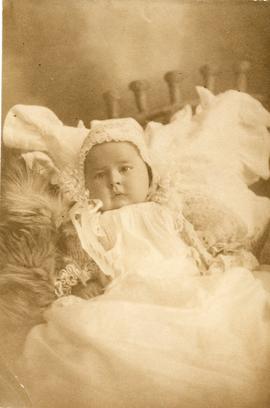 Elfrieda as an infant