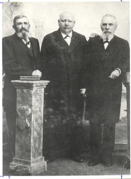 Deacon Thiessen, minister Ens and minister Epp