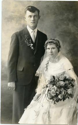 David M. Epp and Margaret Wiens wedding
