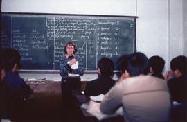 Phyllis Miller at Northeast Univ. of Technology in Shenyeng China