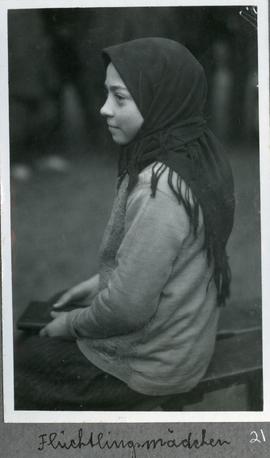 Refugee girl