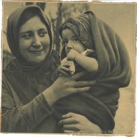 Madonna Mennonitica (refugee mother and child)