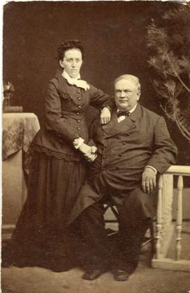 Bernhard Harder and wife
