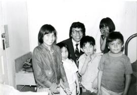 Elijah McKay with children, Y.O.U.
