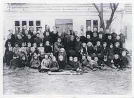 Teachers and Students - Tiege (Sagradowka) School, 1931