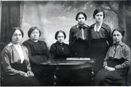 Group of young adult women