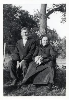G.E. Kornelsen with his 2nd wife Anna (Doerksen) Kornelsen