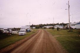 Matheson Island road, homes