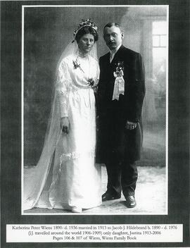 J.J. Hildebrandt & Katherina  Wiens wedding photo