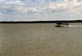 Floatplane landing at Matheson Island