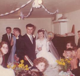 Wedding of David Paetkau and Marlene Falk