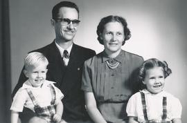 Rev. & Mrs. Goertz and children