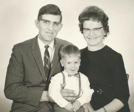 John, Bertha Balzer and family