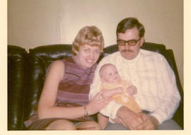 John, Marlece and Baby Neil Zacharias