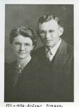 Rev. & Mrs. Arthur Friesen
