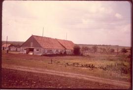 Housebarn in former village of Alexanderwohl, Molotschna, 1971.